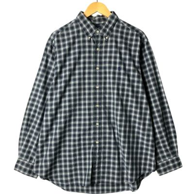 古着 ラルフローレン Ralph Lauren POLO by Ralph Lauren 長袖 ボタンダウンチェックシャツ メンズL相当 /eaa566040 古着 ラルフローレン Ralph Lauren 長袖 ボタンダウンチェック