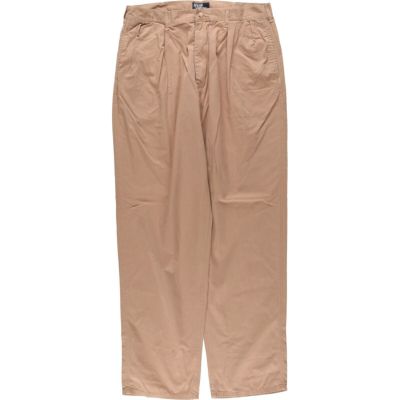 古着 90年代 ラルフローレン Ralph Lauren POLO by Ralph Lauren ツータック チノパンツ USA製 メンズw34相当 ヴィンテージ /eaa567676 【中古】 【250725】