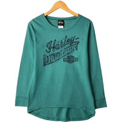 Harley Davidson - 古着 ハーレーダビッドソン Harley-Davidson ロングTシャツ ロンT レディースXS相当 /eaa543073 古着 ハーレーダビッドソン Harley-Davidson ロングTシャツ ロン