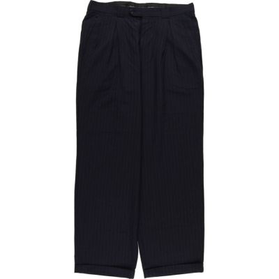 ジョルジオアルマーニ メンズプリーツパンツ GIORGIO ARMANI Giorgio Armani プリーツ パンツ | ブルー | FARFETCH JP