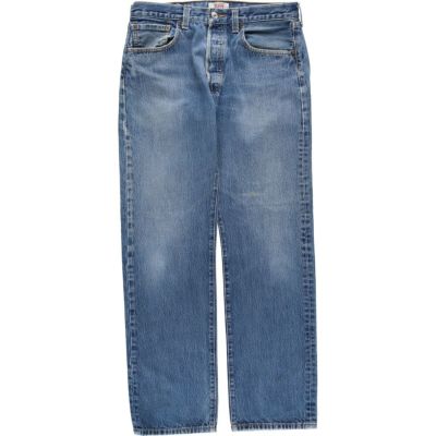 古着 リーバイス Levis リーバイス501 STRAIGHT LEG BUTTON-FLY ストレートデニムパンツ メンズw33相当 /eaa512441 【中古】 【250129】