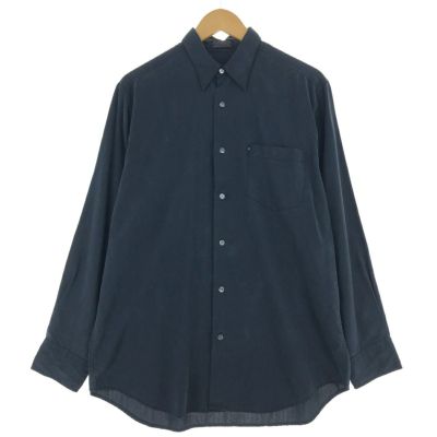古着 PERRY ELLIS 長袖 レーヨンシャツ メンズM相当 /eaa469695