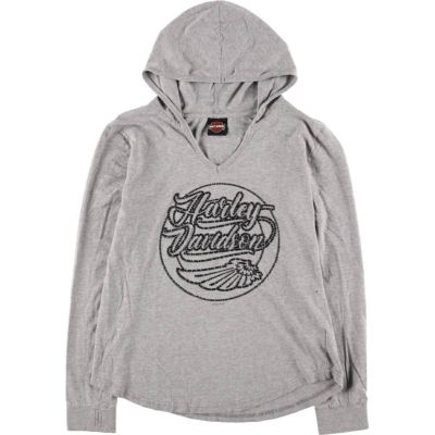 古着 ハーレーダビッドソン Harley-Davidson Vネック ロングT