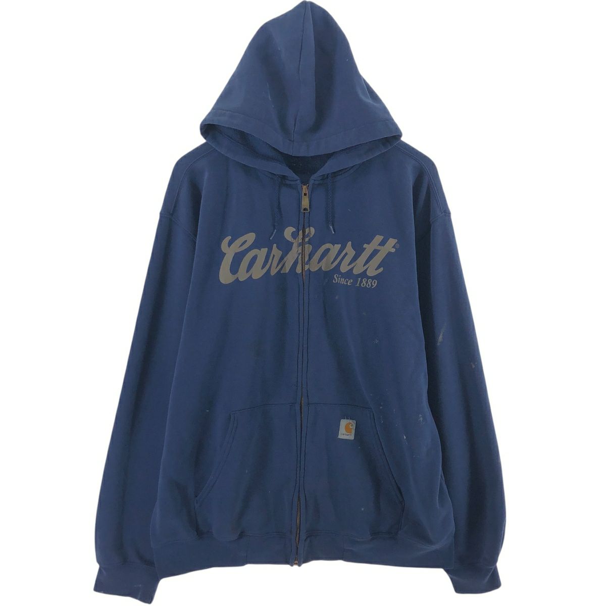 古着 カーハート Carhartt スウェットフルジップパーカー メンズXL相当  