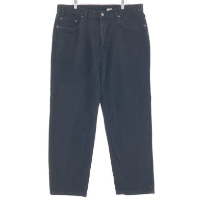 古着 90年代 リーバイス Levi's 550 RELAXED FIT ブラックジーンズ