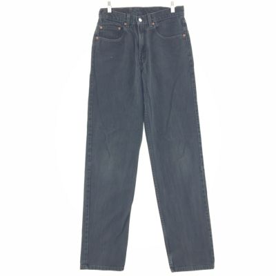 古着 00年代 リーバイス Levi's 550 RELAXED FIT ブラックデニム