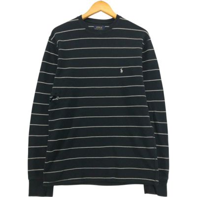 ポロ サーマル ロンT 迷彩 y2k シティ 短丈 古着 ラルフローレン Ralph Lauren POLO RALPH LAUREN 迷彩柄