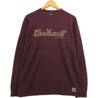 USA製！！【Carhartt カーハート】サーマルロンT XL ワッフル 希少 USA製 【Carhartt カーハート】サーマルロンT XL ワッフル 希少