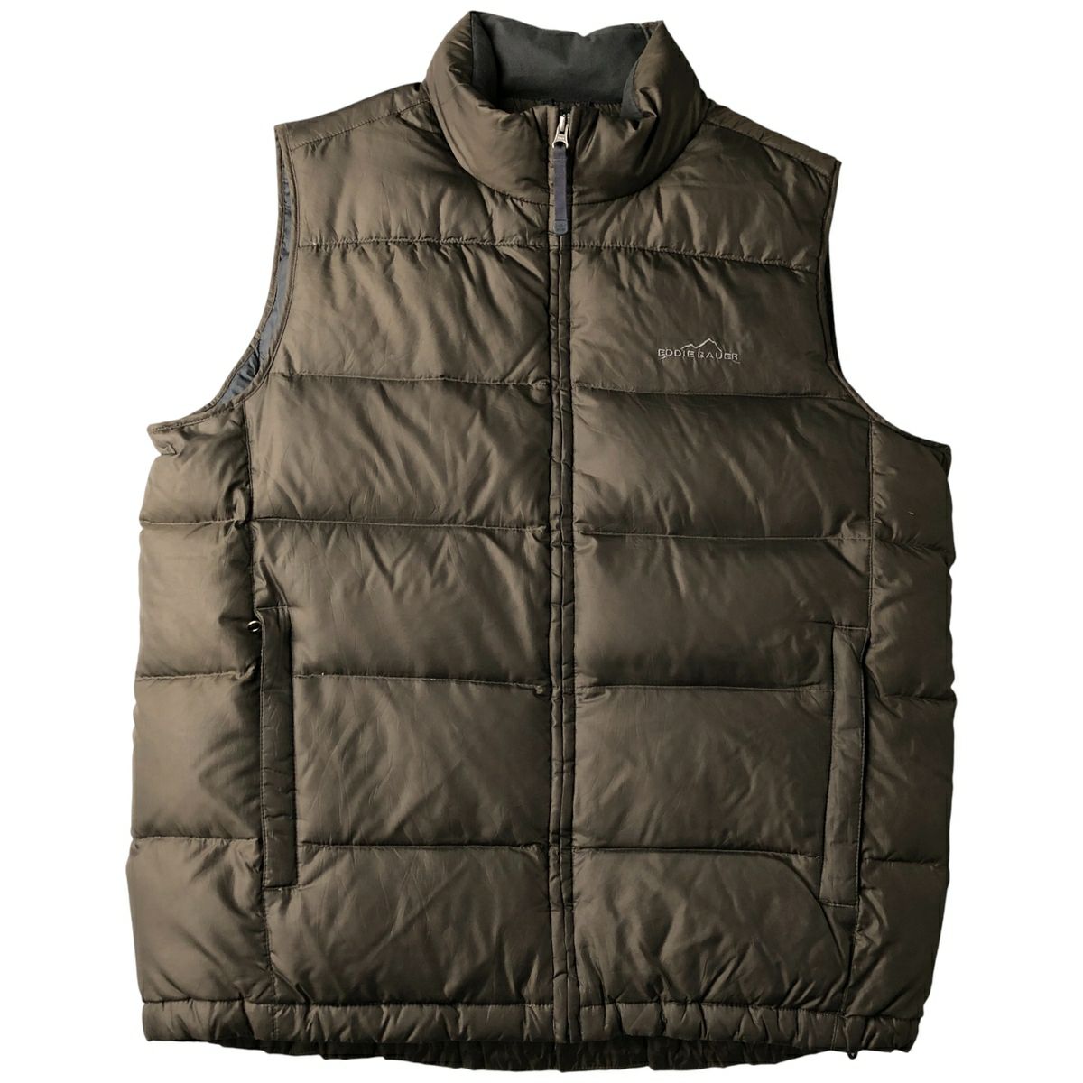 希少 美品 Eddie Bauier　エディーバウアー　グース ダウンベスト Eddie Bauer（エディーバウアー） 古着 グースダウンベスト メンズXL