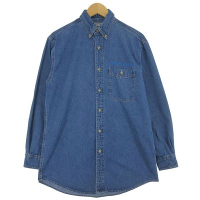 古着 90年代 リー Lee 長袖 ボタンダウンデニムシャツ メンズS相当 ヴィンテージ /eaa474508 【中古】 【240729】 ss2503_30