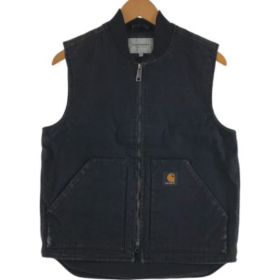 古着 カーハート Carhartt ダックベスト メンズS相当 /evb009557 【中古】 【250131】