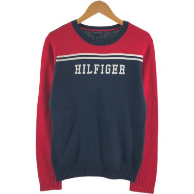 古着 トミーヒルフィガー TOMMY HILFIGER コットンニットセーター レディースM相当 /eaa399676 【中古】 【250131】 【Elulu/エルル】