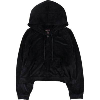 古着 VICTORIAS SECRET バック刺? ベロアパーカー レディースXL相当 /eaa512678 【中古】 【250131】 【ADEL/アデル】