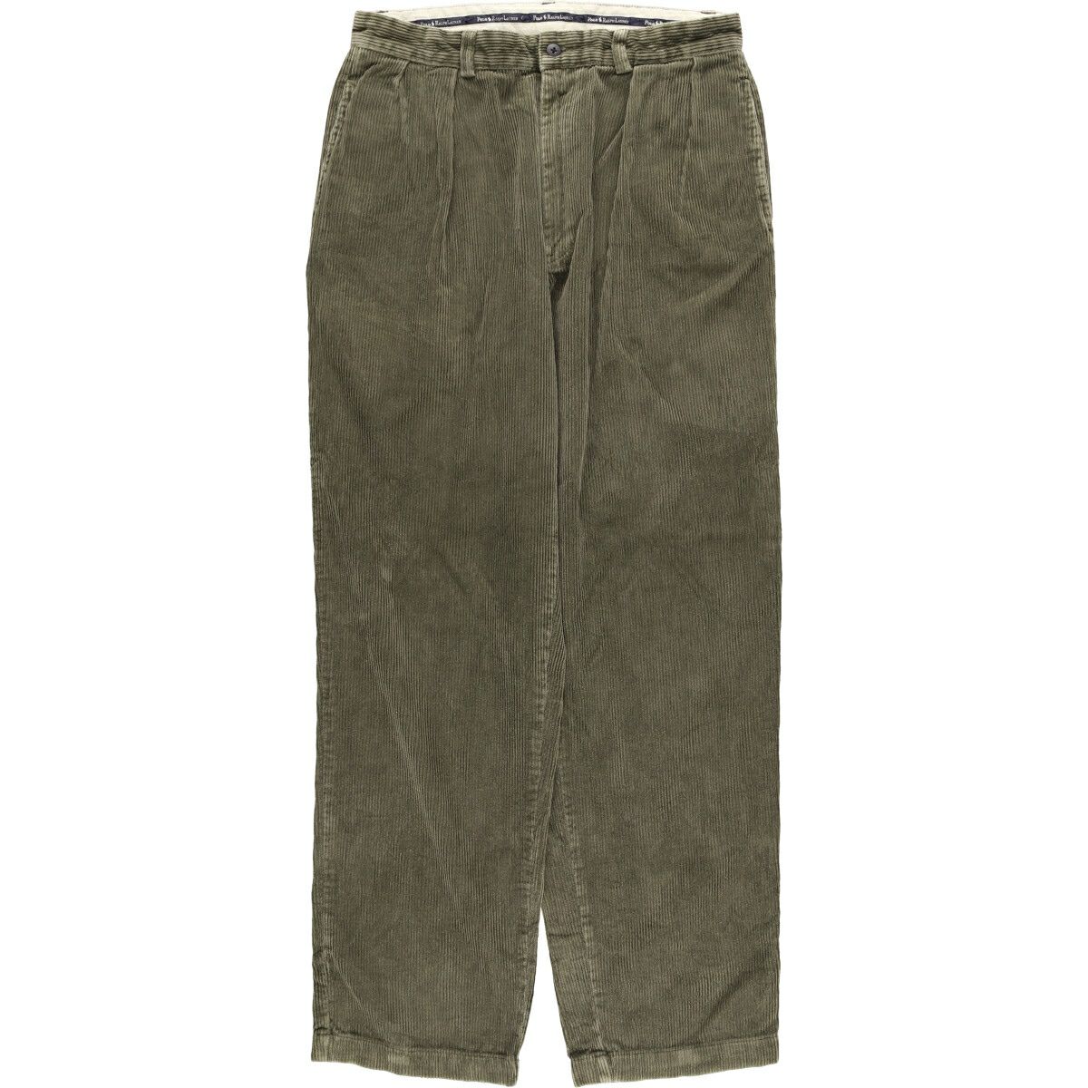 Polo By Ralph Lauren ツータック コーデュロイ パンツ BK 古着 ラルフローレン Ralph Lauren POLO by Ralph Lauren ツータック