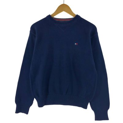 古着 90年代 トミーヒルフィガー TOMMY HILFIGER コットンニット