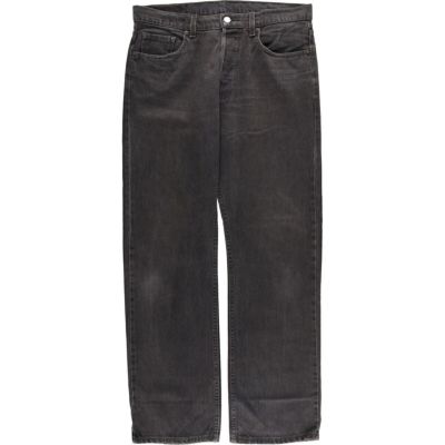 vintage Levi's ブラックストレートデニムパンツ 古着 90年代 リーバイス Levis 501 ブラックデニム ストレート