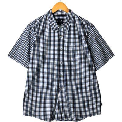 古着 00年代 ギャップ GAP STANDARD チェック柄 長袖 コットン