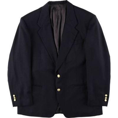 ジバンシィ テーラードジャケット ネイビー スーツ ジャケット テーラード 紺 古着 ジバンシィ Givenchy MONSIEUR 紺ブレザー テーラード
