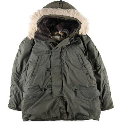 古着 60年代 米軍実品 N-3B ミリタリー フライトジャケット USA製