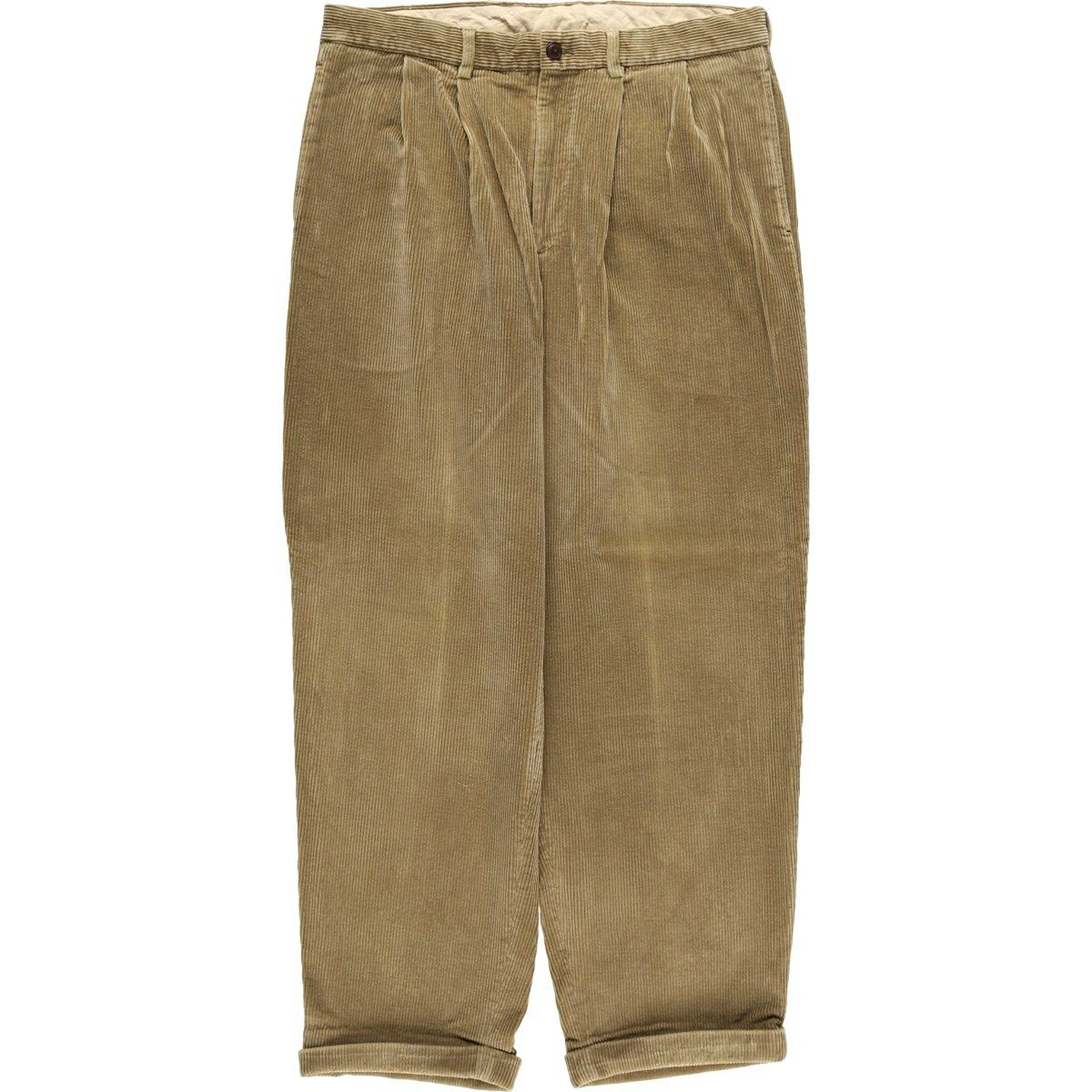 古着 90年代 ノーティカ NAUTICA ツータック リネン×コットンパンツ