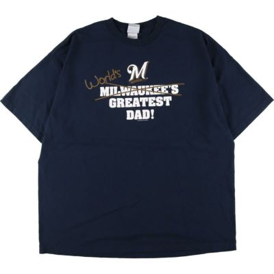 古着 GENUINE MERCHANOISE MLB MILWAUKEE BREWERS ミルウォーキー