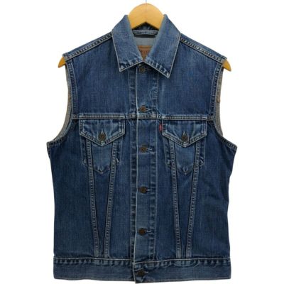 古着 90年代 リーバイス Levis 70500-04 ユーロモデル デニムベスト イタリア製 メンズM相当 ヴィンテージ /eaa571834 【中古】 【250728】