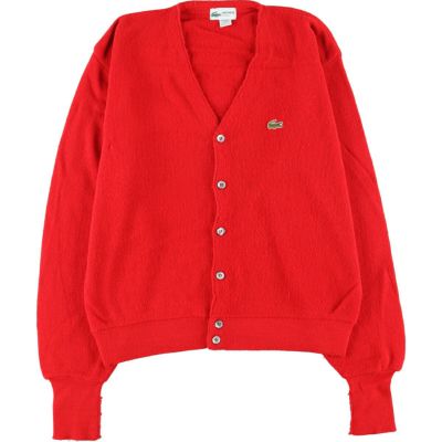古着 80～90年代 ラコステ LACOSTE CLUB アクリルニット