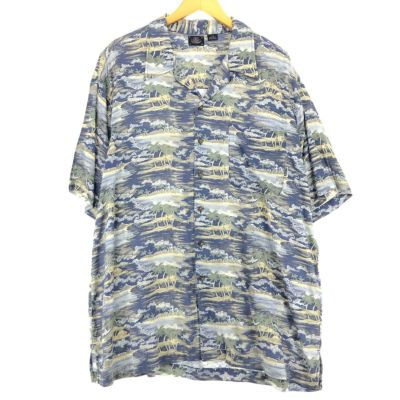 古着 70年代 HUKILAU FASHIONS 総柄 オープンカラー ハワイアン 古着 70年代 HUKILAU FASHIONS 総柄 オープンカラー ハワイアン