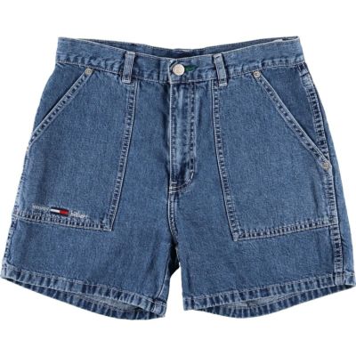 古着 トミーヒルフィガー TOMMY HILFIGER JEANS デニムショーツ ショートパンツ レディースL(w30)相当 /eaa473711 【中古】 【240730】 【Elulu/エルル】