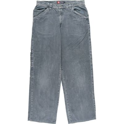 che　ラルフローレン　コーデュロイパンツ　古着 90s ラルフローレン 2タックコーデュロイパンツ 細畝 ブラウン