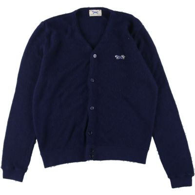 80年代 ジェイシーペニー J.C.Penney THE FOX Sweater アクリルニットカーディガン メンズXL ヴィンテージ /eaa309613