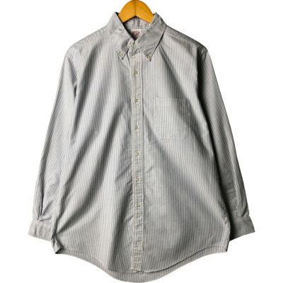 古着 USA製 BROOKS BROTHERS ピンストライプ 長袖シャツ 古着 USA製 BROOKS BROTHERS ピンストライプ 長袖シャツ