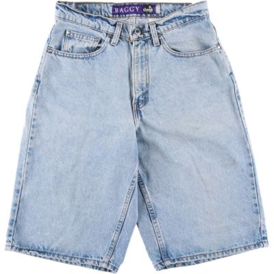 90s Levi's SILVER TAB BAGGY バギー デニムショーツ 90s Levi'sリーバイス silverTabシルバータブ baggy ワンタック