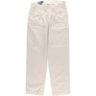 古着 ラルフローレン Ralph Lauren POLO by Ralph Lauren ETHAN PANT ツータック チノパンツ メンズw32相当 /eaa513317 【中古】 【250202】