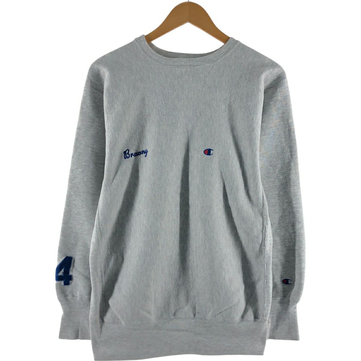 古着 90年代 チャンピオン Champion リバースウィーブ 刺繍タグ  