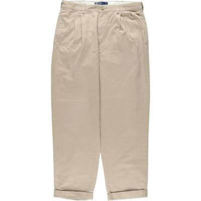 古着 ラルフローレン Ralph Lauren POLO by Ralph Lauren HAMMOND PANT ツータック チノパンツ メンズw34相当 /eaa513363 【中古】 【250202】