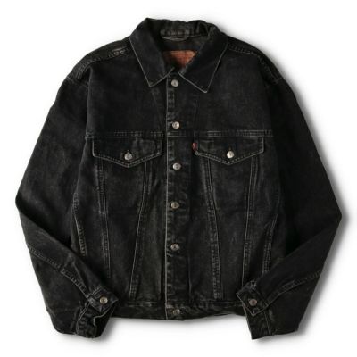 古着 90年代 リーバイス Levi's 70507-4159 ブラック デニムジャケット