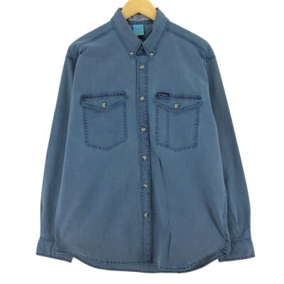 古着 90年代 コロンビア Columbia 総柄 ボタンダウン 長袖