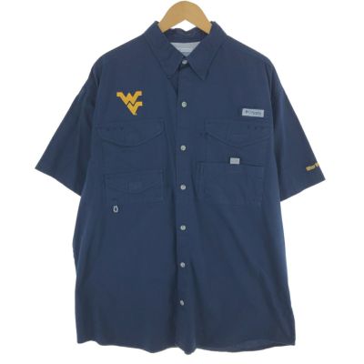 1点物◇コロンビアPFG半袖フィッシングシャツ古着メンズXL