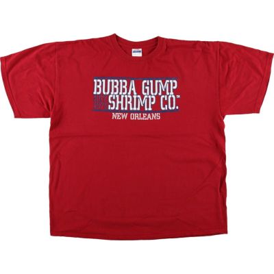 古着 ギルダン GILDAN BUBBA GUMP SHRIMP アドバタイジングTシャツ メンズXL相当 /eaa471239 【中古】 【240802】