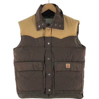 古着 80～90年代 ACADEMY BROADWAY グースダウンベスト メンズM相当 ヴィンテージ /evb009291 【中古】 【250202】