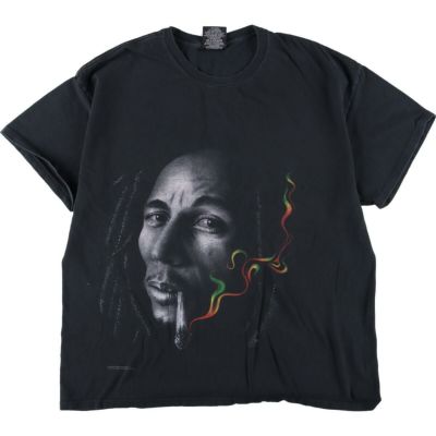 古着 ZION BOB MARLEY ボブマーリー バンドTシャツ バンT メンズXL