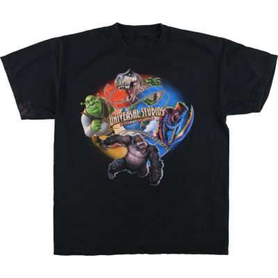 古着 UNIVERSAL STUDIOS ユニバーサルスタジオ アドバタイジングTシャツ メンズL相当 /eaa471226 【中古】 【240802】