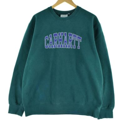 古着 カーハート Carhartt プリントスウェットシャツ トレーナー