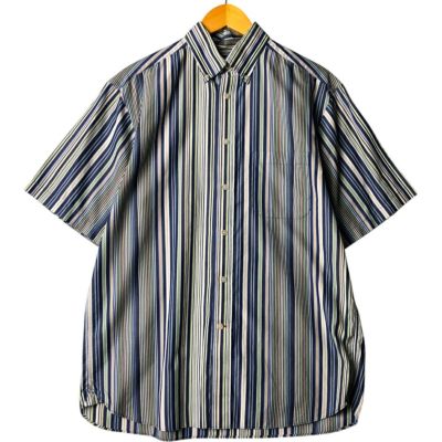 古着 DANIEL CREMIEUX ストライプ柄 半袖 ボタンダウンシャツ メンズM相当 /eaa572953 【中古】 【250729】 【ADEL/アデル】