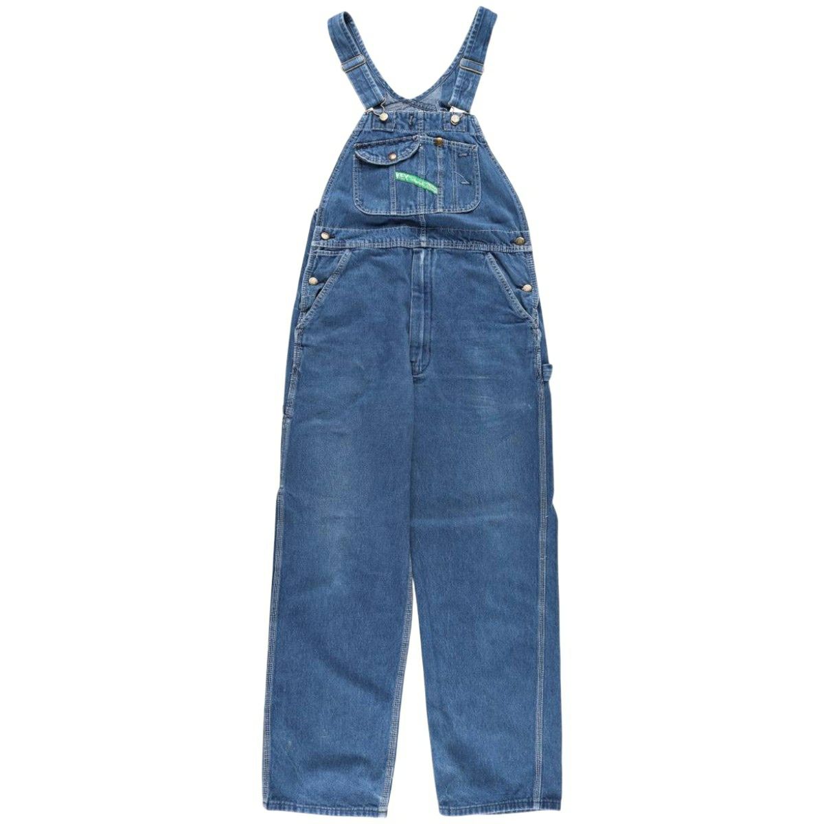 古着 ～90年代 キー Key デニムオーバーオール メンズw34相当