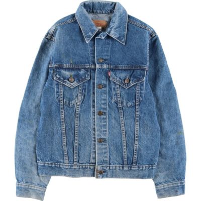 古着 80~90年代 リーバイス Levi's 71411-0824 デニムジャケット G 