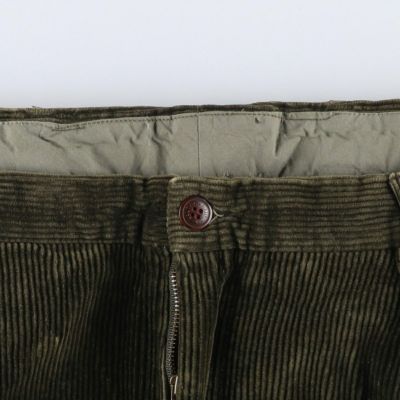 90s ノーティカ ツータックコーデュロイスラックス 黒ブラック W38 L30 古着 90年代 ノーティカ NAUTICA ツータック コーデュロイパンツ