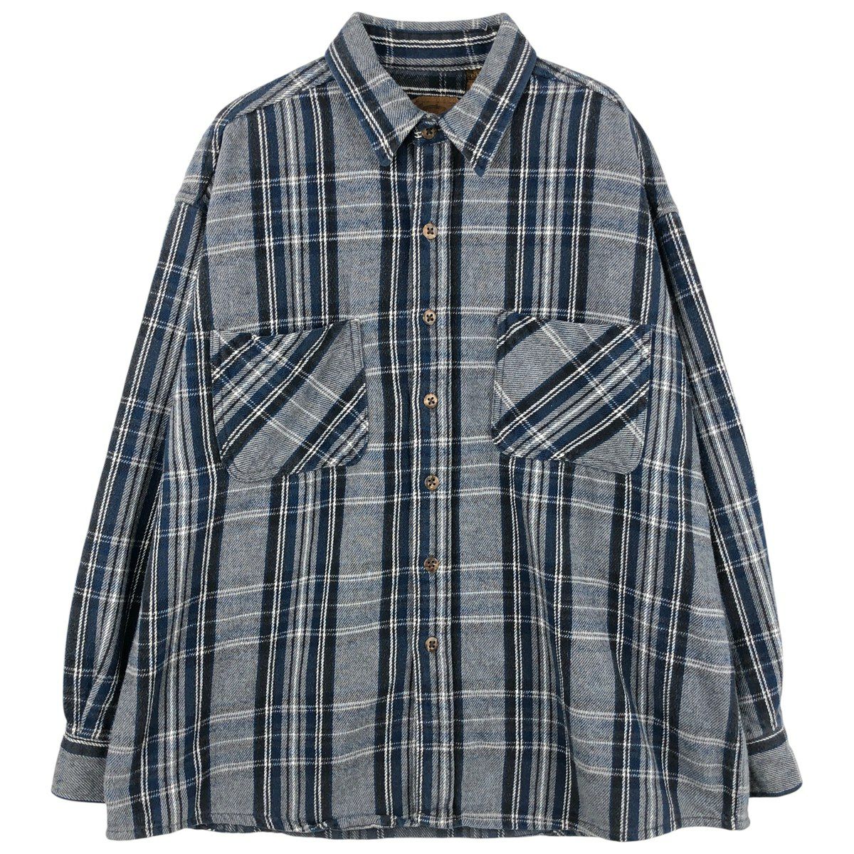 古着 90～00年代 セントジョンズベイ STJOHNS BAY 長袖 フランネル