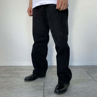 古着 ダナキャランニューヨーク DKNY JEANS ブラックデニム ストレートデニムパンツ メンズw33相当 /eaa473420 【中古】 【240802】 【WP2405】 ss2503_30
